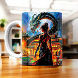 Mug Dragon Japonais