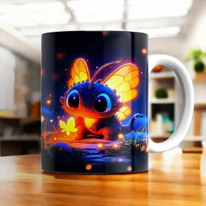 Mug Dragon Papillon illustré à la main en Anjou