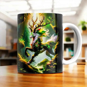 Mug Esprit de la Forêt illustré à la main en Anjou