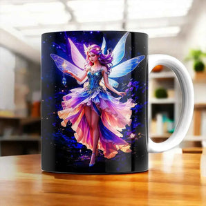 Mug Fée illustré à la main en Anjou