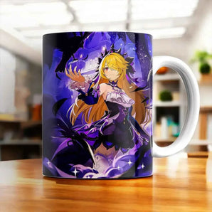 Mug Fischl Genshin Impact illustré à la main en Anjou