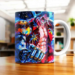 Mug Franky One Piece illustré à la main en Anjou