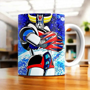 Mug Goldorak illustré à la main en Anjou