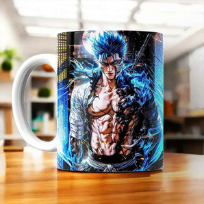 Mug Grimmjow Jaggerjack Bleach illustré à la main en Anjou