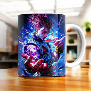 Mug Hisoka Hunter x Hunter illustré à la main en Anjou