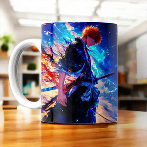 Tasse Ichigo Bleach illustrée à la main en Anjou