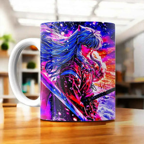 Tasse Inuyasha illustrée à la main en Anjou