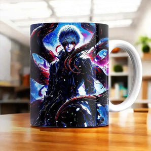 Mug Kaneki Tokyo Ghoul illustré à la main en Anjou