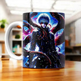 Tasse Kaneki Tokyo Ghoul illustrée à la main en Anjou