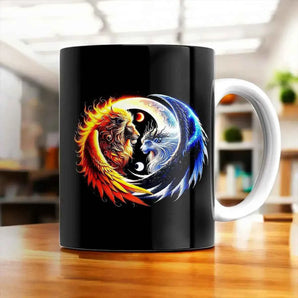 Mug Lionne illustré à la main en Anjou