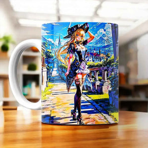Tasse Navia illustrée à la main en Anjou