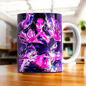 Mug Nico Robin One Piece illustré à la main en Anjou