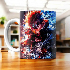 Tasse Pain Naruto illustrée à la main en Anjou
