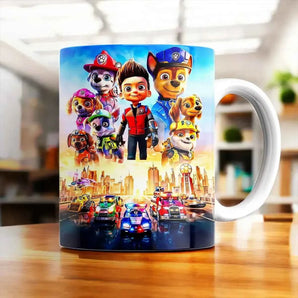 Mug Pat Patrouille illustré à la main en Anjou