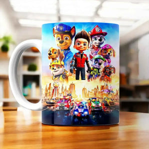 Tasse Pat Patrouille illustrée à la main en Anjou