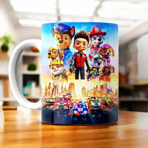 Tasse Pat Patrouille illustrée à la main en Anjou