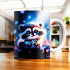 Mug Raton Laveur illustré à la main en Anjou