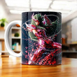 Tasse Shun d'Andromède Saint Seiya illustrée à la main en Anjou