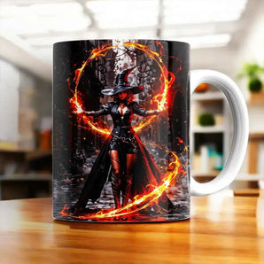 Mug Sorcière illustré à la main en Anjou