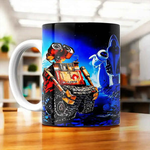 Tasse WALL-E illustrée à la main en Anjou