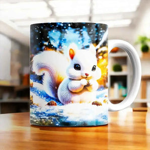 Mug Écureuil illustré à la main en Anjou