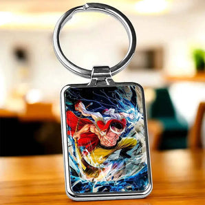 Porte Clé Barbe Blanche One Piece illustré à la main en Anjou