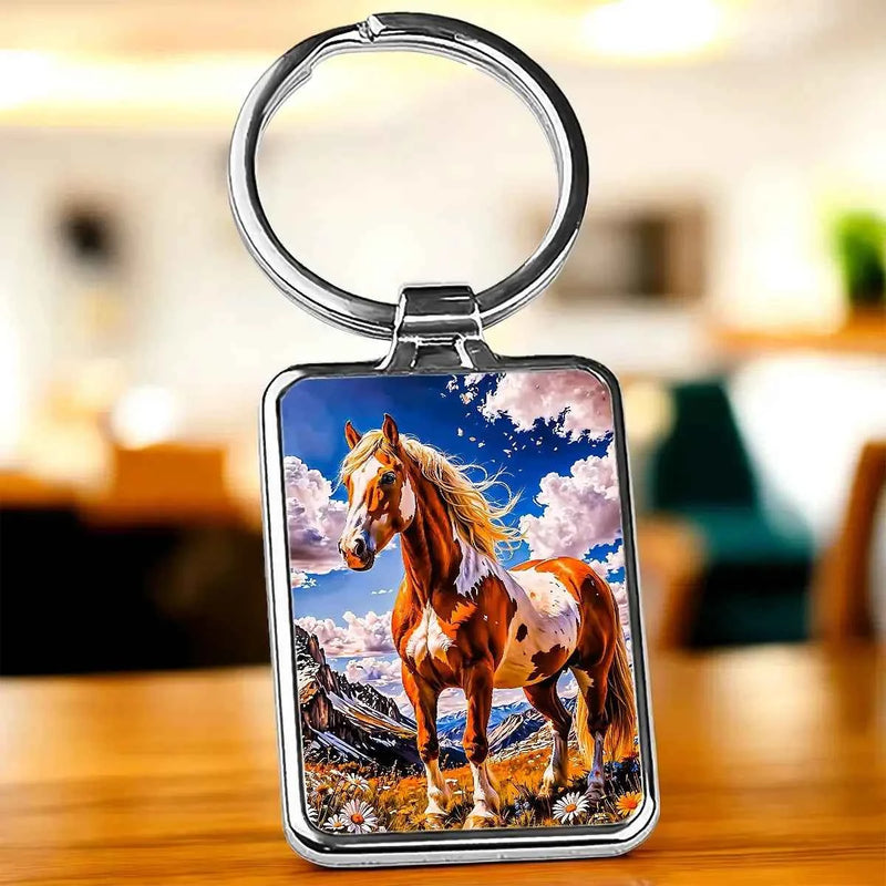 Porte Clé Cheval Majestueux