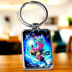 Porte Clé Goku Migatte Dragon Ball illustré à la main en Anjou