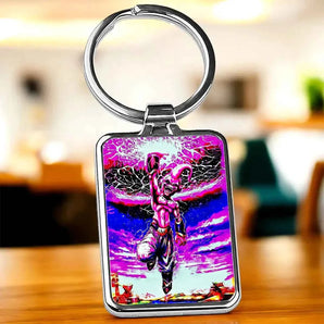 Porte Clé Majin Boo Dragon Ball illustré à la main en Anjou