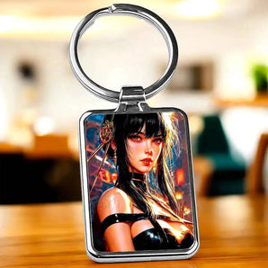 Porte Clé Yor Forger Spy x Family illustré à la main en Anjou