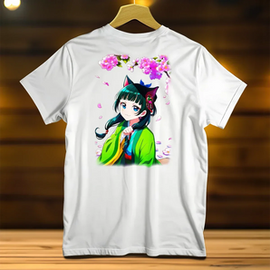 T-Shirt Mao Mao illustré à la main en Anjou