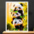 Tableau 3 petits Pandas