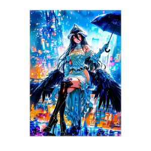 Poster Albedo Overlord illustré à la main en Anjou