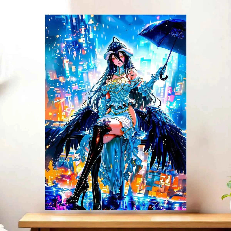 Poster Albedo Overlord illustré à la main en Anjou