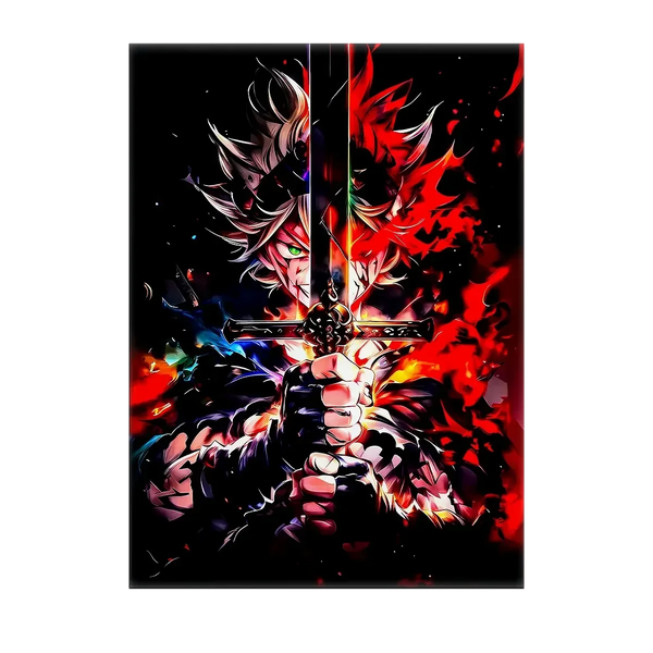 Tableau Asta Black Clover – 10x15 cm