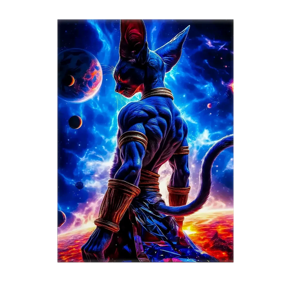 Tableau Beerus – 10x15 cm