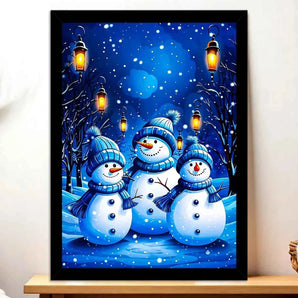 Tableau Bonhomme de neige