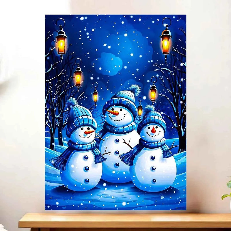 Tableau Bonhomme de neige