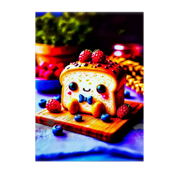 Tableau Brioche – 10x15 cm
