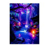 Tableau Cascade Fleur