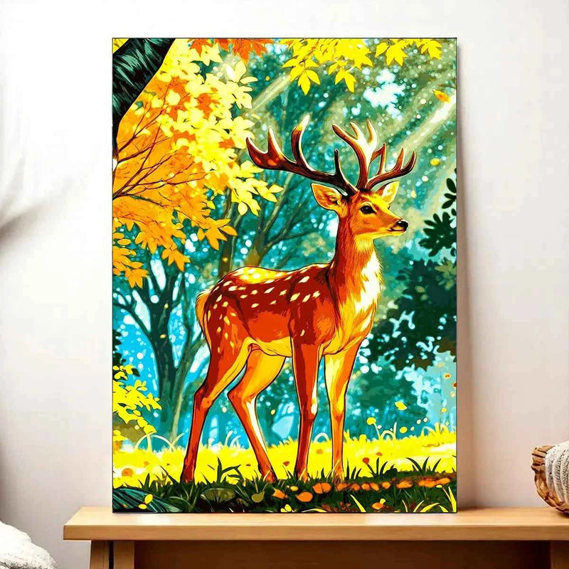 Tableau Cerf Dessin