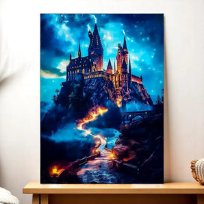 Tableau Harry Potter illustré à la main en Anjou