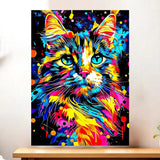 Affiche Chat Pop Art