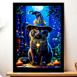 Cadre Noir Chat Sorcier