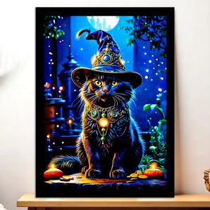 Cadre Noir Chat Sorcier