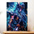 Affiche Aquarius Dark Saint Seiya illustrée à la main en Anjou