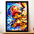 Cadre Noir Chopper One Piece illustré à la main en Anjou