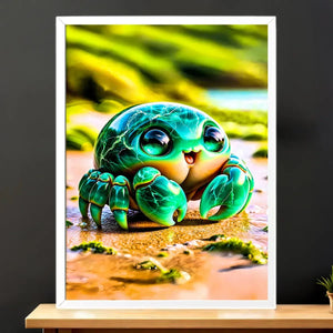 Cadre Blanc Crabe