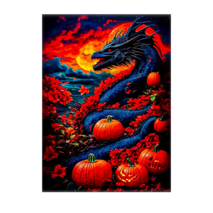 Poster Dragon Halloween