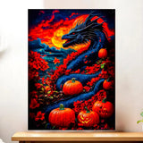 Affiche Dragon Halloween